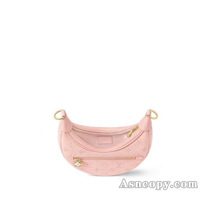ルイヴィトンカーフレザーループショルダーバッグ  M11279ローズ ジャスマン