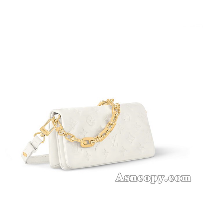 ルイヴィトンモノグラム･パターンポシェットクッサンショルダーバッグ  M11331クレーム