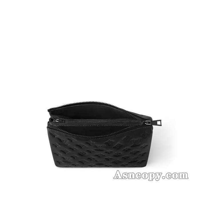 ルイヴィトンモノグラム・モチーフクッサン PMショルダーバッグ M11370オール ブラック