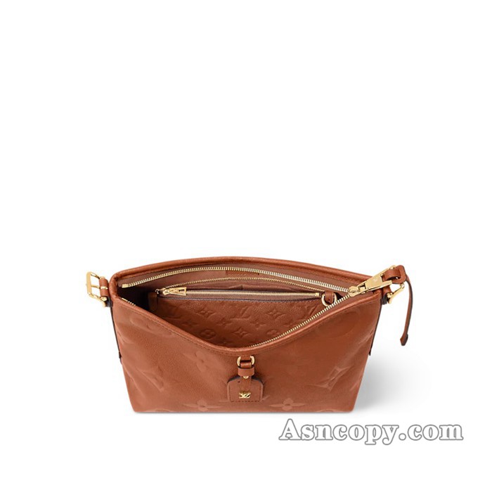 ルイヴィトンモノグラム･アンプラントキャリーオール ジップ NM PMショルダーバッグ  M11790コニャック