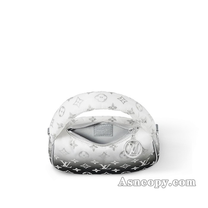 ルイヴィトンナイロンLV SKI ミニムーンショルダーバッグ  M11896フロスト