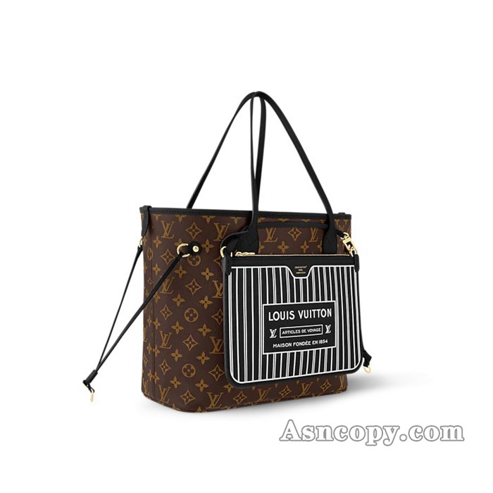 ルイヴィトンモノグラムネヴァーフル･インサイドアウト MMトートバッグ  M11946