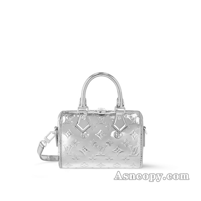 ルイヴィトンスピーディ･バンドリエール 20ショルダーバッグ  M11987シルバー