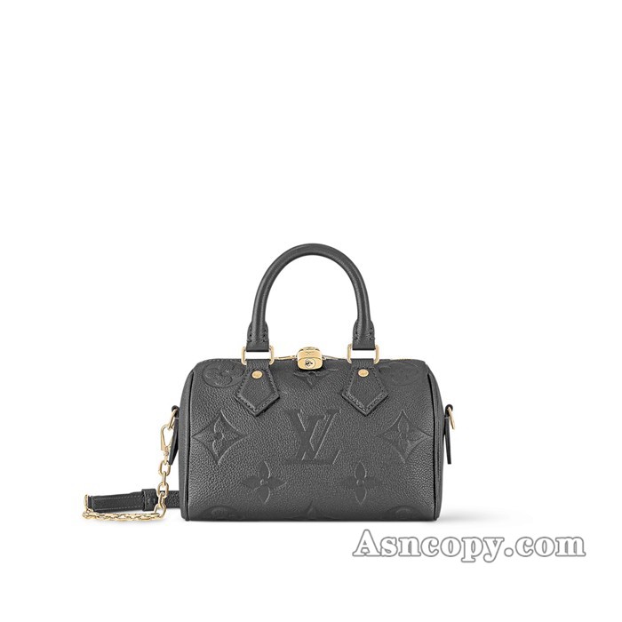 ルイヴィトンモノグラム･アンプラントスピーディ･バンドリエール 20ショルダーバッグ  M12013ガンメタル