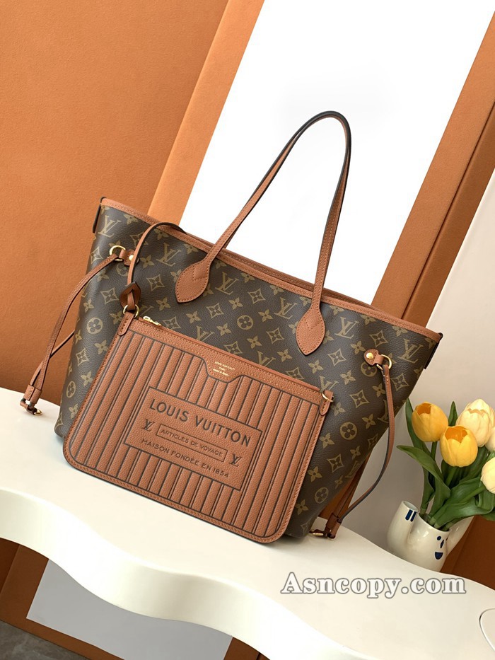 ルイヴィトンモノグラムネヴァーフル･インサイドアウト MMトートバッグ  M12061