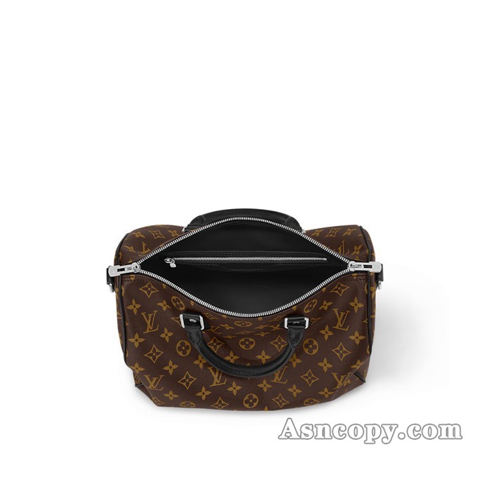 ルイヴィトンモノグラムスピーディ･バンドリエール 30 ソフトショルダーバッグ M12243モノグラム･ブラック