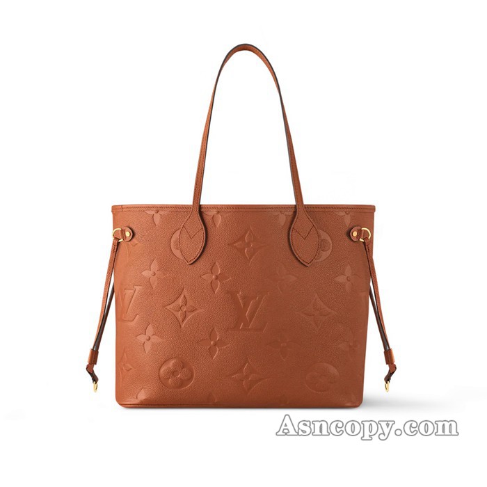 ルイヴィトンモノグラム･アンプラントネヴァーフル MMトートバッグ  M12605コニャック