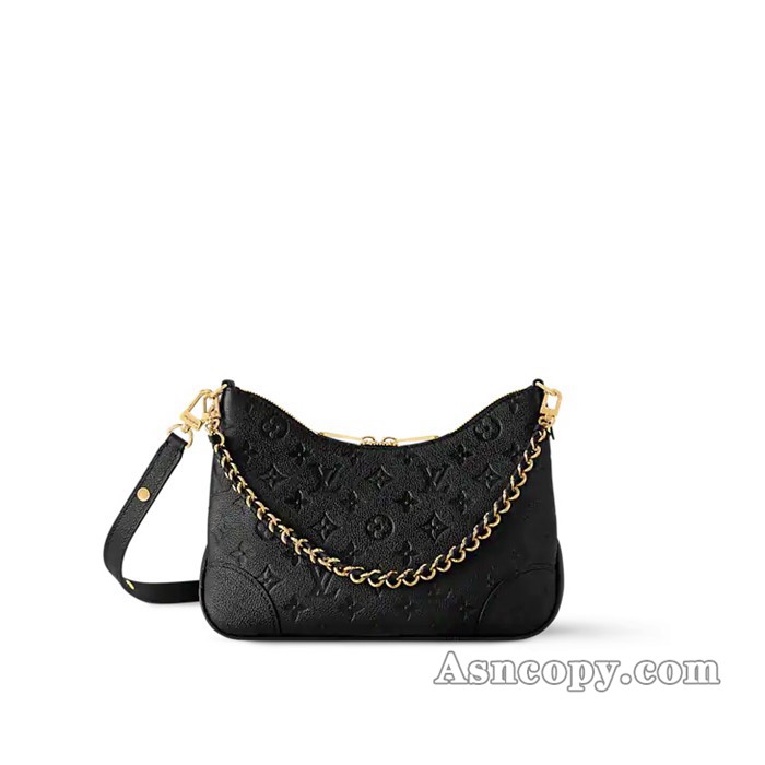 ルイヴィトンモノグラム･アンプラント ブーローニュ NMショルダーバッグ  M12930ブラック