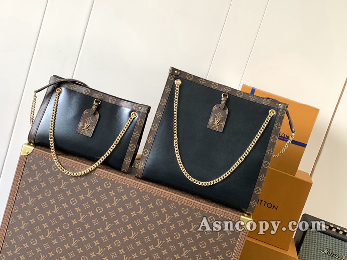 ルイヴィトンカーフレザーノヴァ PMトートバッグ  M13140ブラック