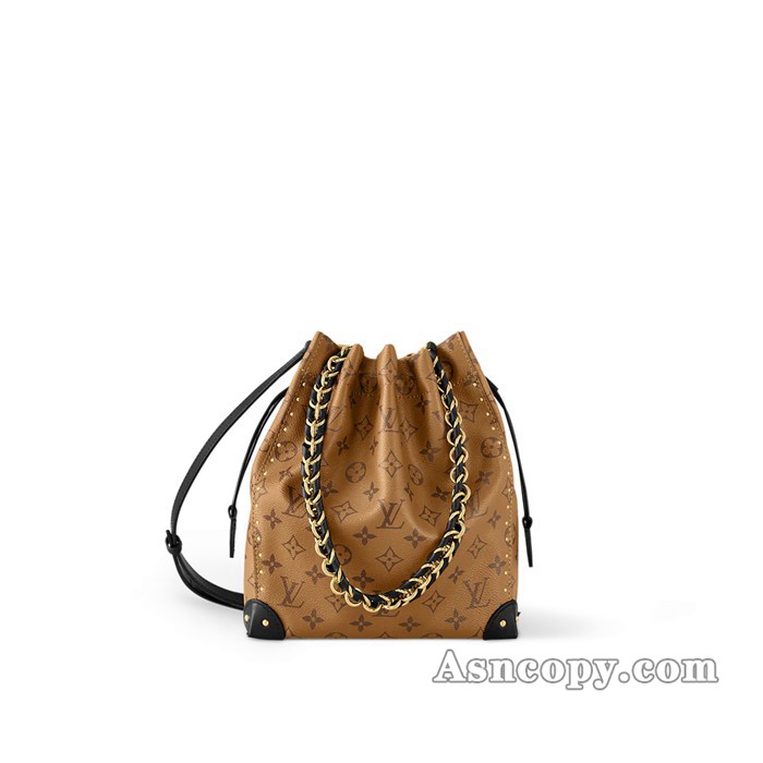 ルイヴィトンモノグラム・リバースノエ トランクショルダーバッグ  M13324モノグラム･リバース