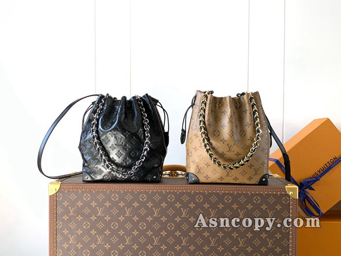 ルイヴィトンクッサンノエ トランクショルダーバッグ  M13484ブラック