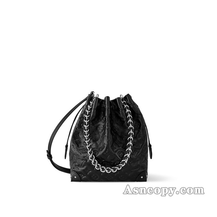 ルイヴィトンクッサンノエ トランクショルダーバッグ  M13484ブラック