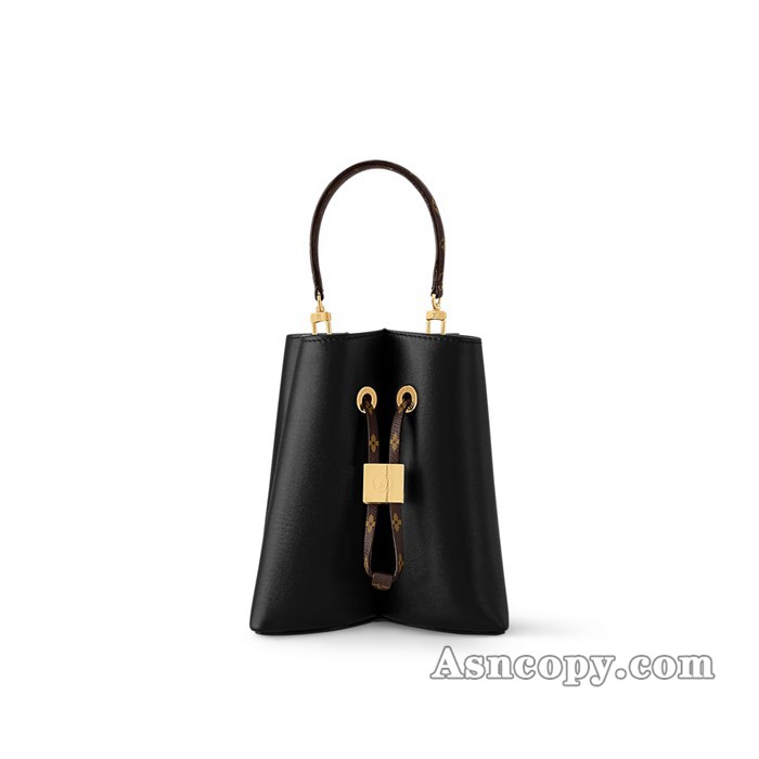 ルイヴィトンカーフレザーブルームショルダーバッグ  M13843ブラック