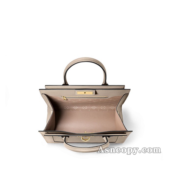 ルイヴィトンカーフレザースティーマーMM ガレトートバッグ  M21280