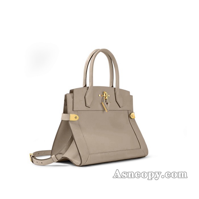 ルイヴィトンカーフレザースティーマーMM ガレトートバッグ  M21280