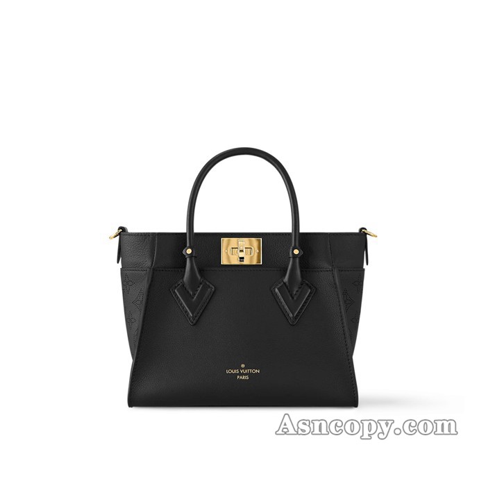 ルイヴィトンカーフレザーオンマイサイド PMトートバッグ  M21546