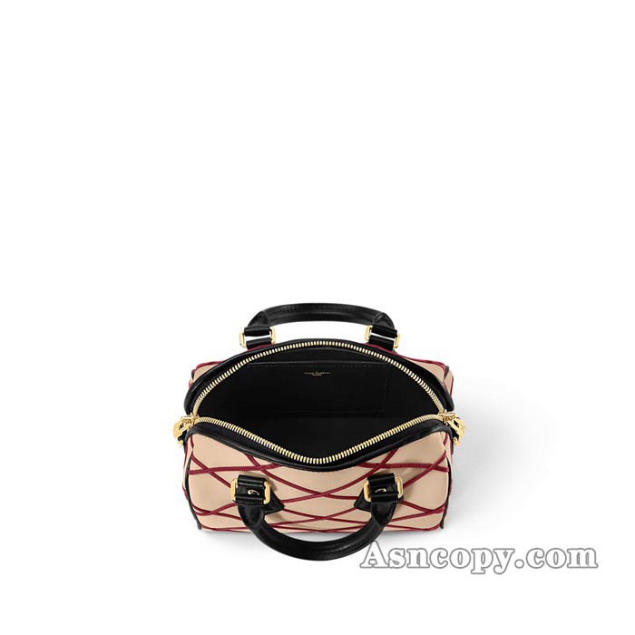 ルイヴィトンマルタージュスピーディ・バンドリエール 20ショルダーバッグ M24261ベージュ / レッド