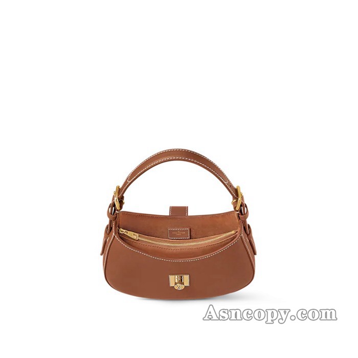 ルイヴィトングレインカーフレザーロウキー･ショルダーバッグショルダーバッグ  M24885コニャック ブラウン