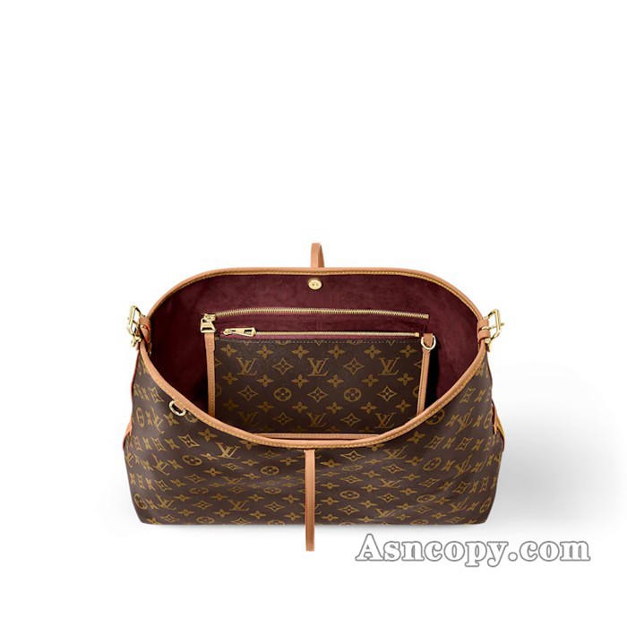 ルイヴィトンモノグラムキャリーオール NM MMショルダーバッグ  M46197