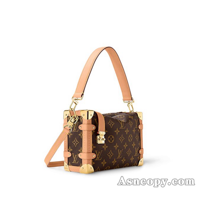 ルイヴィトンモノグラムサイドトランク MMショルダーバッグ  M46358