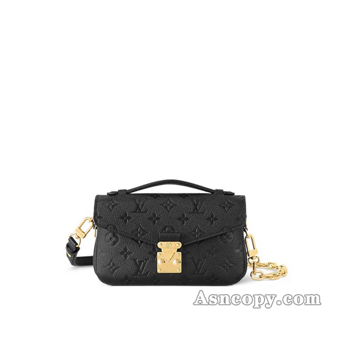 ルイヴィトンモノグラム･アンプラントポシェット･メティス EWショルダーバッグ  M46595ノワール