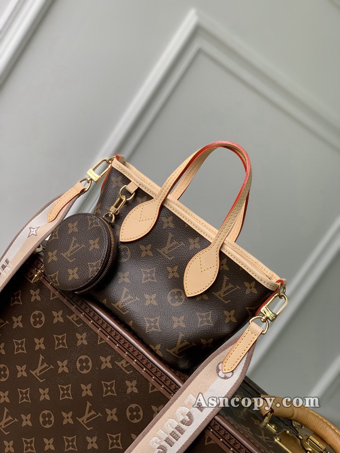 ルイヴィトンモノグラムネヴァーフル BBショルダーバッグ M46705ベージュ