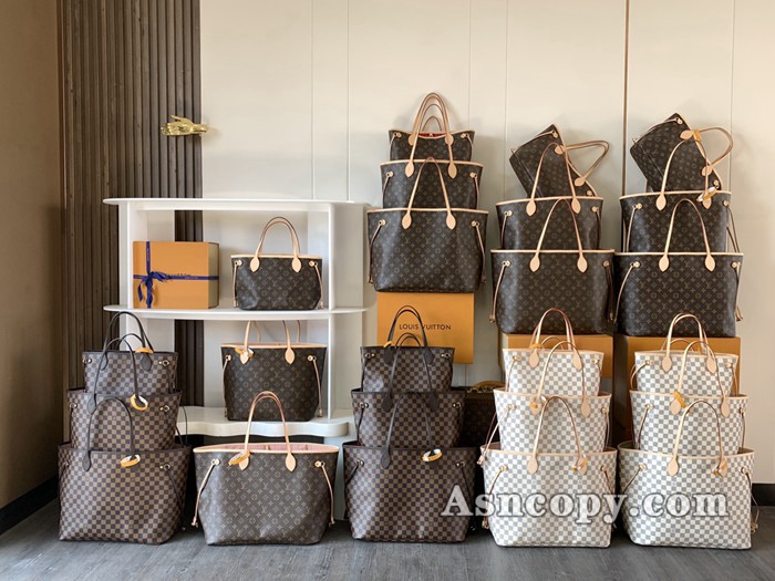 ルイヴィトンモノグラムネヴァーフル MMトートバッグ M46975ローズベージュ