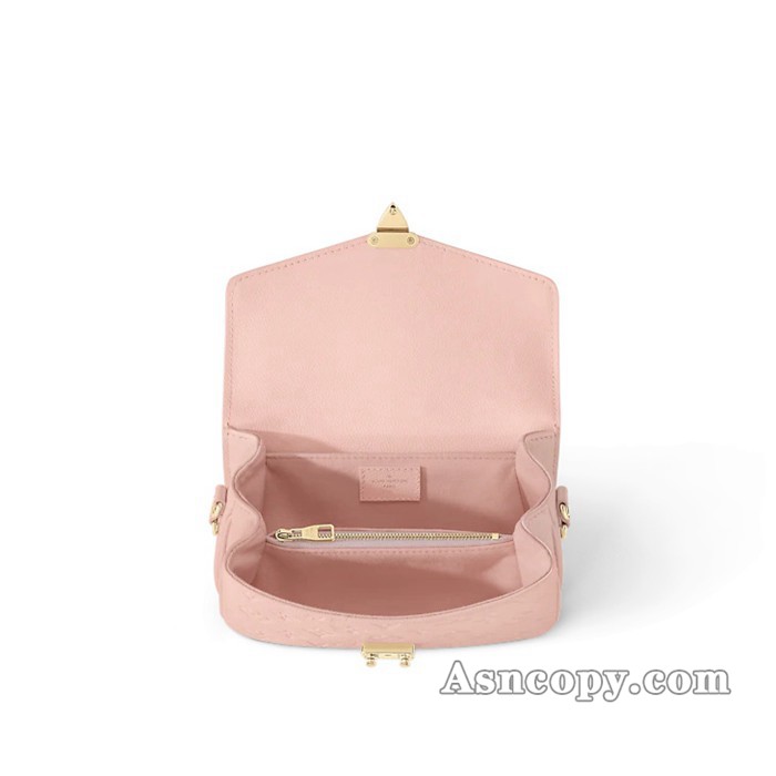 ルイヴィトンモノグラム･アンプラントポシェット･メティス EWショルダーバッグ  M47045ピンクオパール