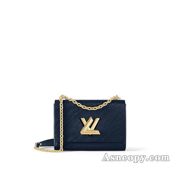 ルイヴィトンエピツイスト MMショルダーバッグ  M53090アンディゴブルー