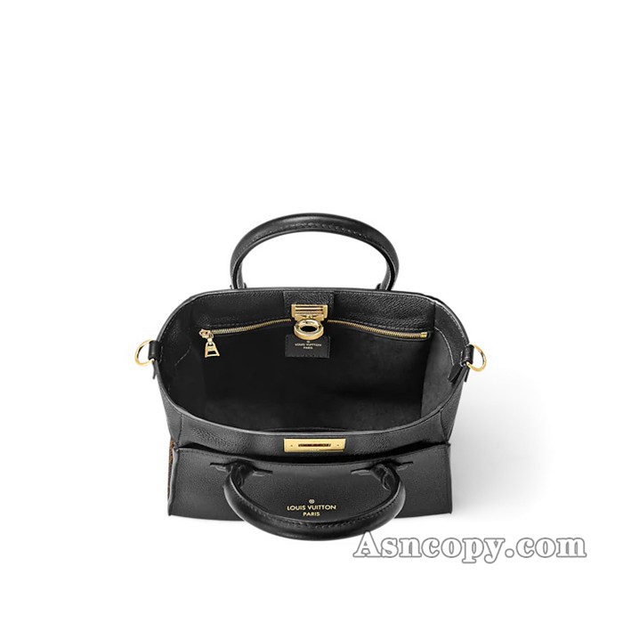 ルイヴィトンカーフレザーオンマイサイド PMトートバッグ M57728