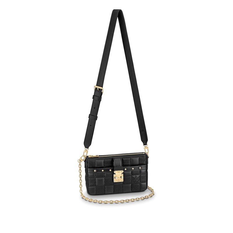 上品 ルイヴィトンポシェット・トロカ M59046