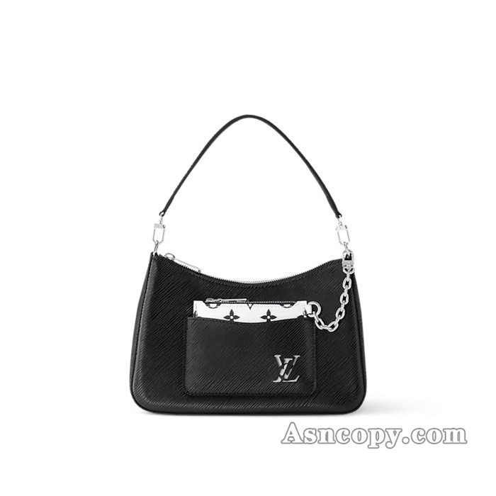 ルイヴィトンエピマレルショルダーバッグ  M80689ノワール