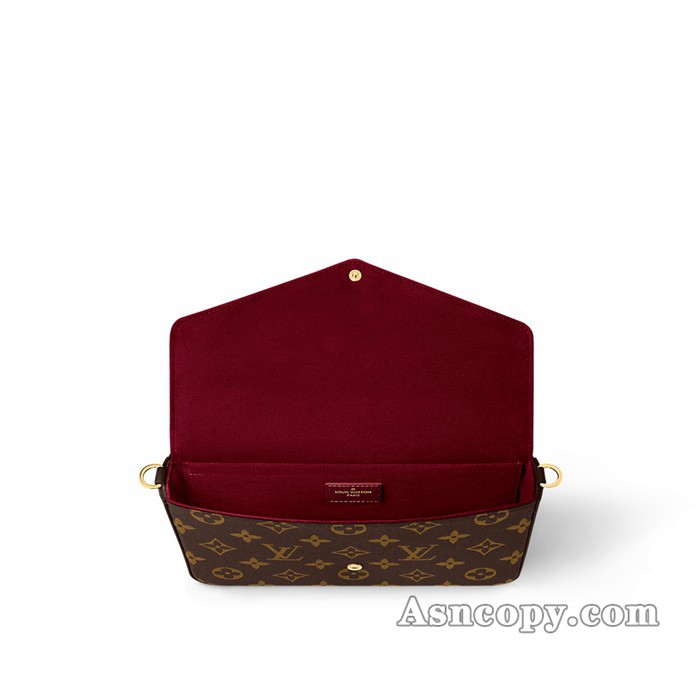 ルイヴィトンモノグラムポシェット・フェリシーショルダーバッグ M81896