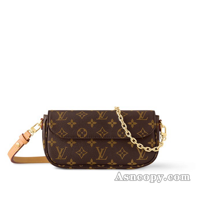 ルイヴィトンモノグラムウォレット オン チェーン・アイビーショルダーバッグ M81911