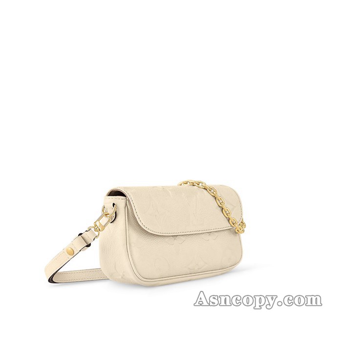 ルイヴィトンモノグラム・アンプラントウォレット オン チェーン・アイビーショルダーバッグ M82210