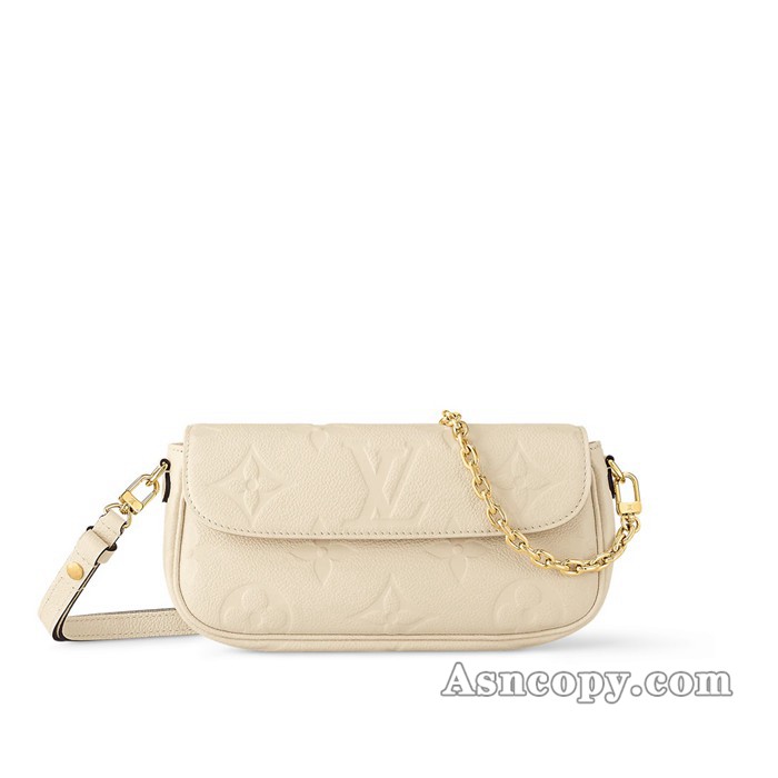 ルイヴィトンモノグラム・アンプラントウォレット オン チェーン・アイビーショルダーバッグ M82210