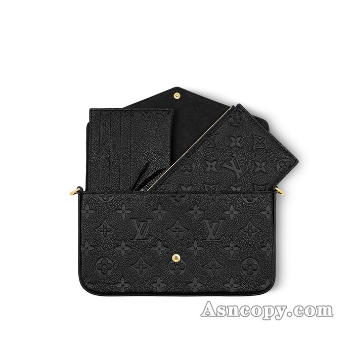 ルイヴィトンモノグラム・アンプラントポシェット・フェリシーショルダーバッグ M82477