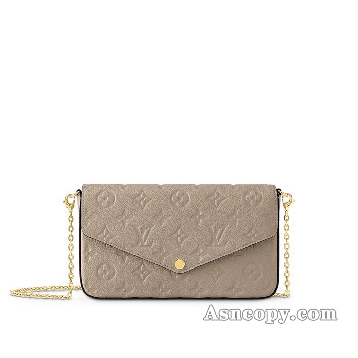 ルイヴィトンモノグラム･アンプラントポシェット･フェリシーショルダーバッグ  M82609