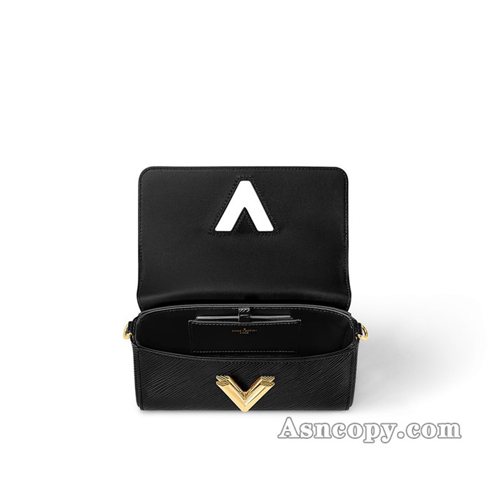 ルイヴィトンエピポシェット･ツイストウェストショルダーバッグ  M83077ブラック