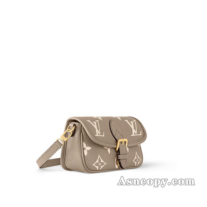 ルイヴィトンモノグラム・アンプラントナノ・ディアヌショルダーバッグ M83300トゥルトレール ベージュ / クレーム
