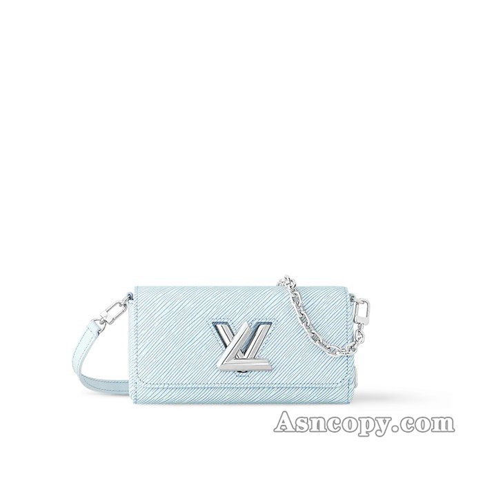 ルイヴィトンエピポシェット･ツイストウェストショルダーバッグ  M83478アイス ブルー