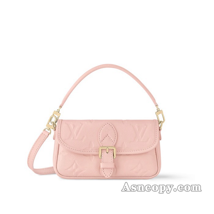 ルイヴィトンモノグラム･アンプラントナノ･ディアヌショルダーバッグ  M83566ピンクオパール