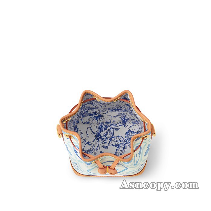 ルイヴィトンモノグラムナノ･ノエショルダーバッグ  M83620ラグーン ブルー