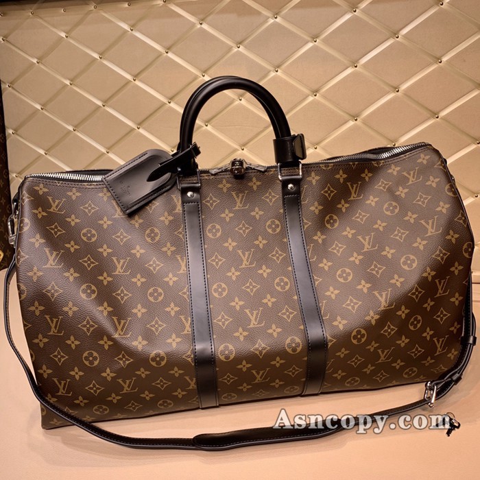 ルイヴィトンモノグラム・マカサーキーポル･バンドリエール 55トラベルバッグ  M56714